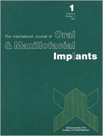 The International Journal of Oral & Maxillofacial Implants, 1/1991