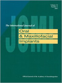 The International Journal of Oral & Maxillofacial Implants, 1/1997