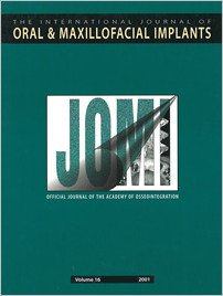 The International Journal of Oral & Maxillofacial Implants, 3/2001