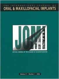 The International Journal of Oral & Maxillofacial Implants, 1/2002