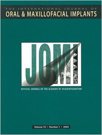 The International Journal of Oral & Maxillofacial Implants, 1/2004