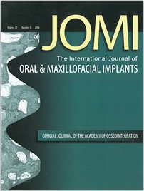 The International Journal of Oral & Maxillofacial Implants, 1/2006