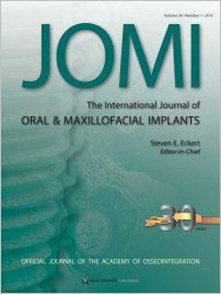 The International Journal of Oral & Maxillofacial Implants, 1/2015