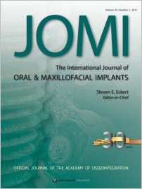 The International Journal of Oral & Maxillofacial Implants, 2/2015