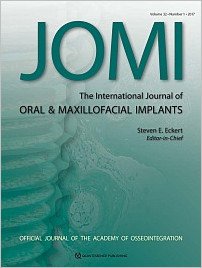The International Journal of Oral & Maxillofacial Implants, 1/2017