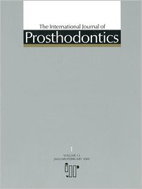 The International Journal of Prosthodontics, 1/2000