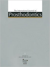 The International Journal of Prosthodontics, 1/2001