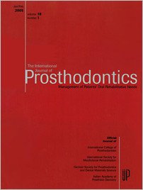 The International Journal of Prosthodontics, 1/2005