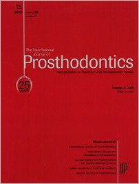 The International Journal of Prosthodontics, 3/2012