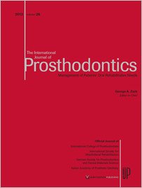 The International Journal of Prosthodontics, 3/2013