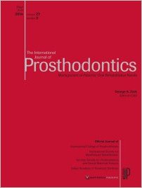 The International Journal of Prosthodontics, 3/2014