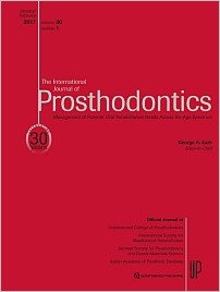 The International Journal of Prosthodontics, 1/2017