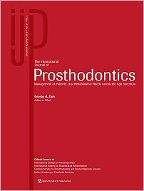 The International Journal of Prosthodontics, 1/2018