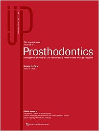 The International Journal of Prosthodontics, 3/2018