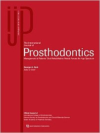 The International Journal of Prosthodontics, 4/2018