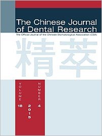 Chinese Journal of Dental Research, 4/2015