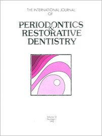International Journal of Periodontics & Restorative Dentistry, 1/1992