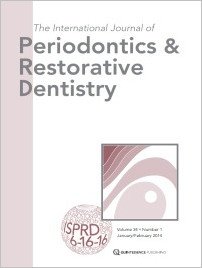 International Journal of Periodontics & Restorative Dentistry, 1/2014