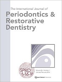 International Journal of Periodontics & Restorative Dentistry, 1/2016