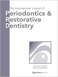 International Journal of Periodontics & Restorative Dentistry, 5/2016
