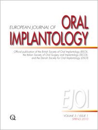 International Journal of Oral Implantology, 1/2010