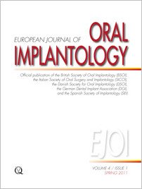 International Journal of Oral Implantology, 1/2011