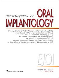 International Journal of Oral Implantology, 1/2018