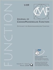 Journal of Craniomandibular Function, 1/2009