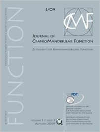 Journal of Craniomandibular Function, 3/2009