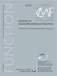 Journal of Craniomandibular Function, 2/2010