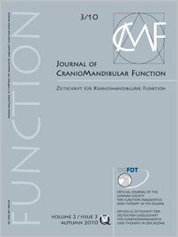 Journal of Craniomandibular Function, 3/2010