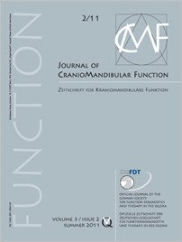 Journal of Craniomandibular Function, 2/2011