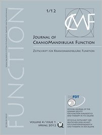 Journal of Craniomandibular Function, 1/2012