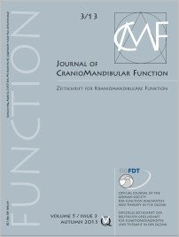 Journal of Craniomandibular Function, 3/2013