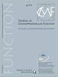 Journal of Craniomandibular Function, 4/2013