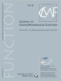Journal of Craniomandibular Function, 1/2014