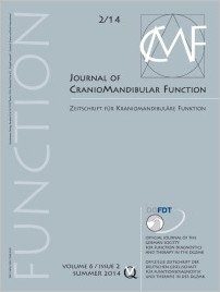 Journal of Craniomandibular Function, 2/2014