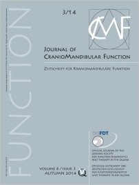 Journal of Craniomandibular Function, 3/2014