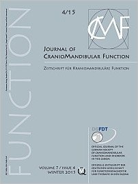 Journal of Craniomandibular Function, 4/2015