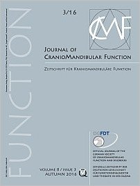 Journal of Craniomandibular Function, 3/2016
