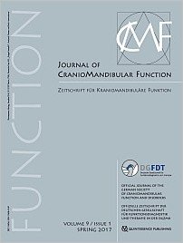 Journal of Craniomandibular Function, 1/2017