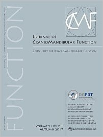 Journal of Craniomandibular Function, 3/2017