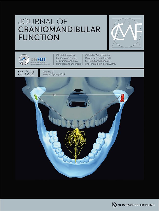 Journal of Craniomandibular Function, 1/2022
