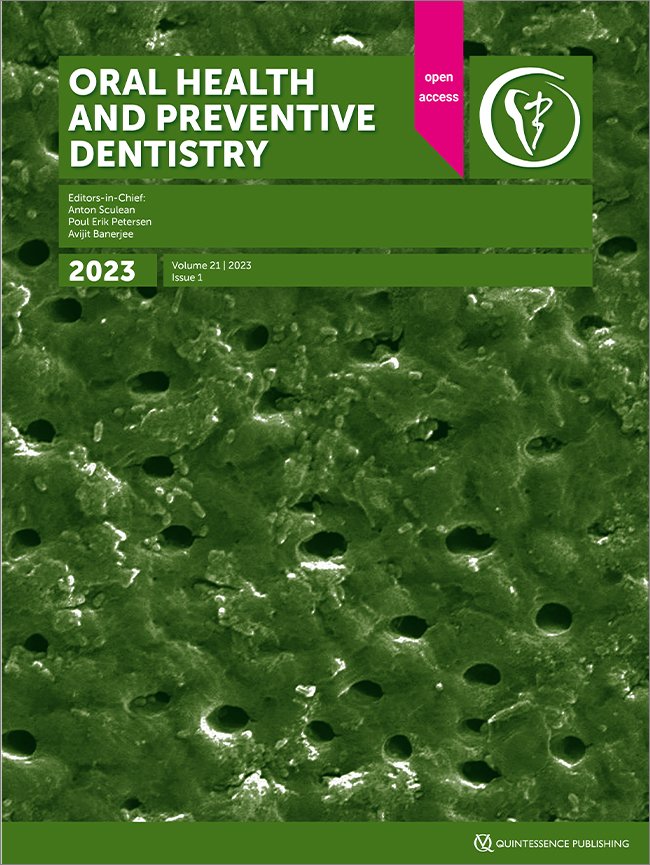 Oral Health and Preventive Dentistry, 1/2023