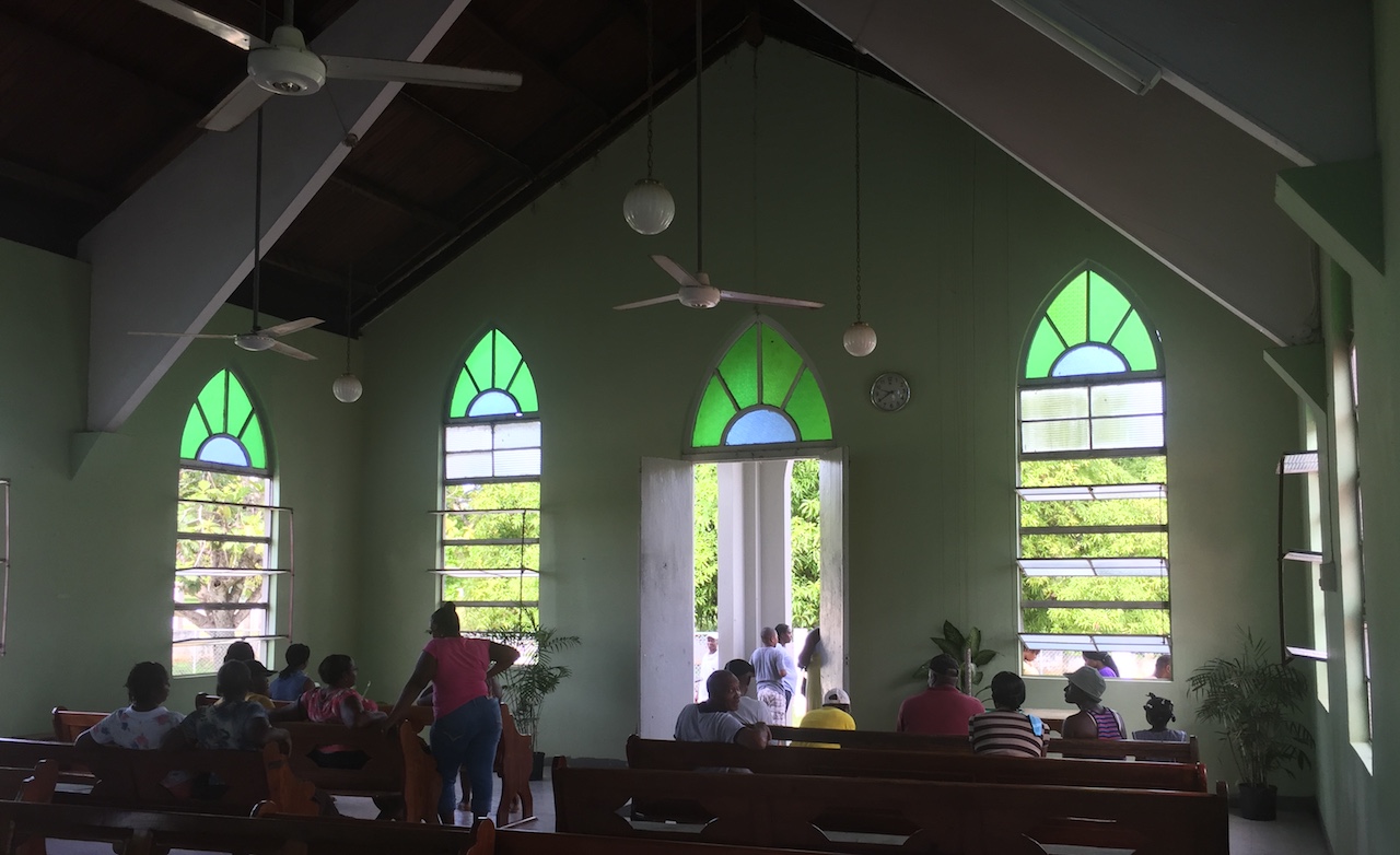 Ungewohner Anblick: Die Kirche als Wartezimmer