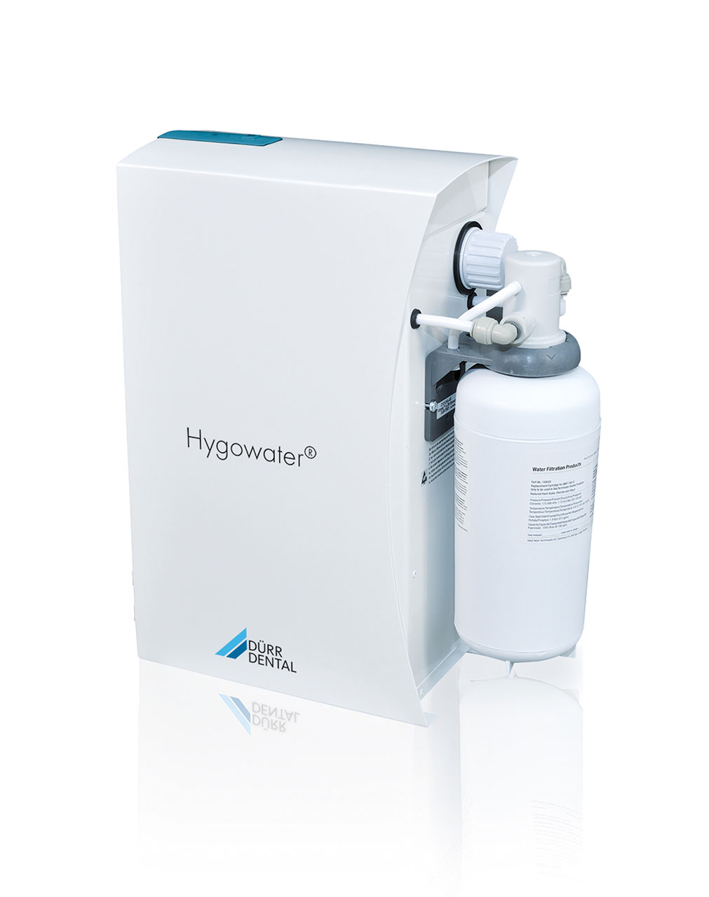 Der Hygowater: für die Wasseraufbereitung mit freier Fallstrecke nach DIN EN 1717 (= „Rückfluss-Schutz“) – eine dezentrale Variante für bis zu zwei Behandlungseinheiten.