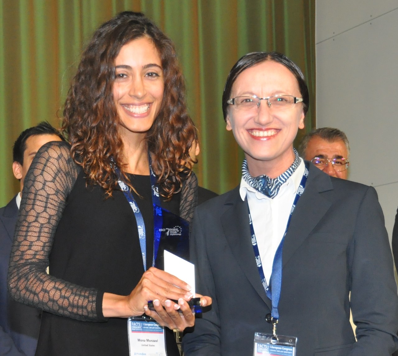 Geteilter Award für „best scientific abstract presentation“: Dr. Mona Monzavi (USA (Foto: ESCI)) 