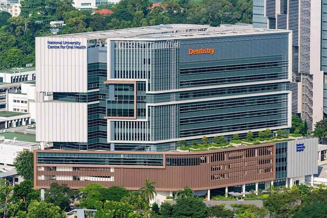 Das neue National University Centre of Oral Health in Singapur.