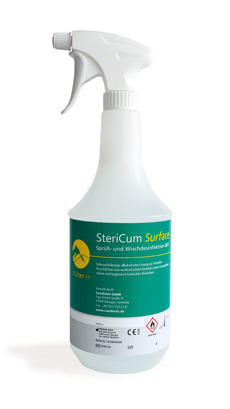 Für Oberflächen: SteriCum Surface