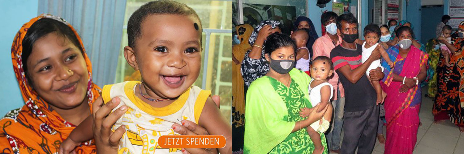Auch in Bangladesch führt die Deutsche Cleft Kinderhilfe e.V. Spaltoperationen durch.